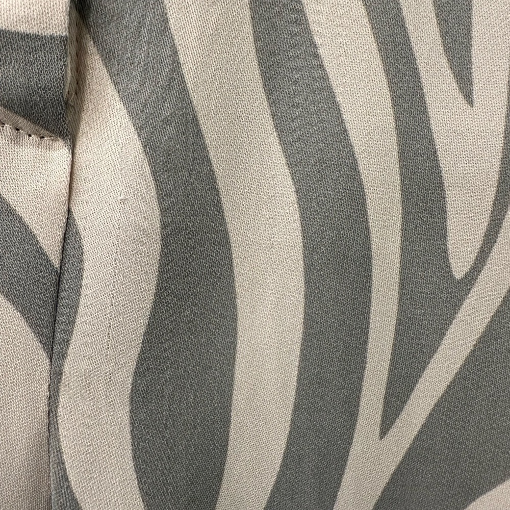 NWT Misa Los Angeles Grey/White Zebra Print Wide Leg Pants Size M - Picture 4 of 8